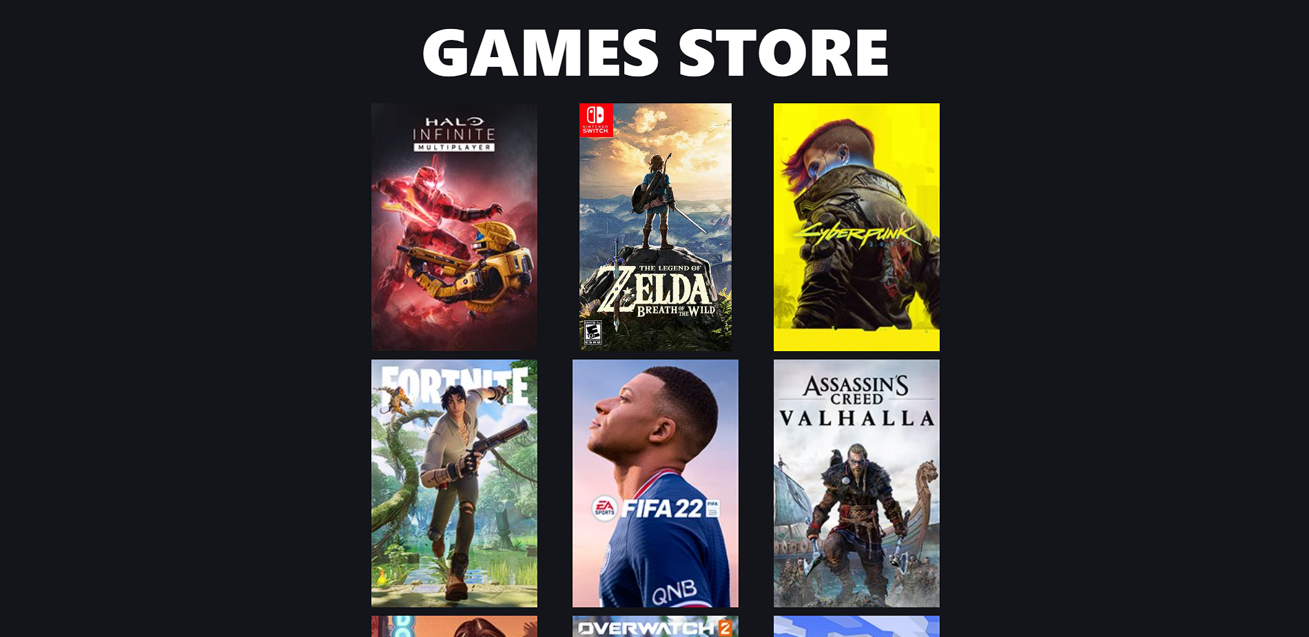 Games Store